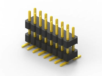 SMD 타입 남성 핀 헤더 커넥터 16 핀 듀얼 라이브 전류 등급 2.0 AMP