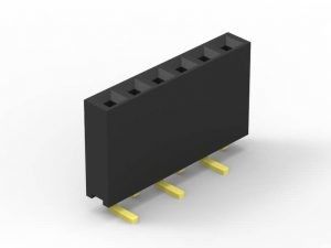 평면 핀 PCB 헤더 커넥터 2 핀에서 50 핀 2.54mm 피치 컴퓨터