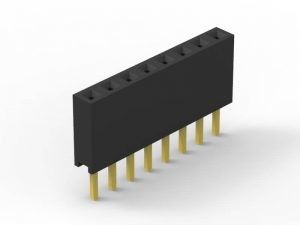 DIP 단열 여성 헤더, 플라스틱 핀 헤더 커넥터 여성 높이 4.0mm