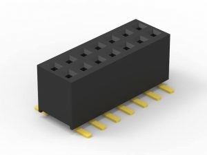 1.27mm 듀얼 라이브 PCB 보드에서 보드 커넥터 표면 마운트 릴 포장