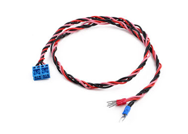 3.81mm 2 핀 터미널 블록 UL1007 18AWG 와이어를 가진 자동차 전기 케이블 조립