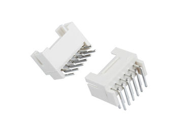 두 줄 FPC 케이블 커넥터 1.25 MM Pitch Concave 구부러진 구멍을 통해