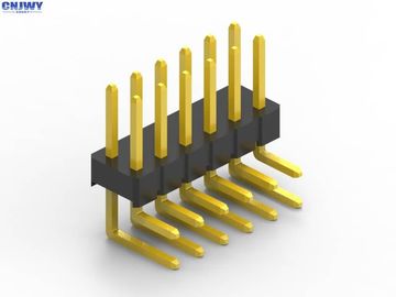 단열 저항 직각 PCB 헤더, 듀얼 라이 남성 헤더 커넥터