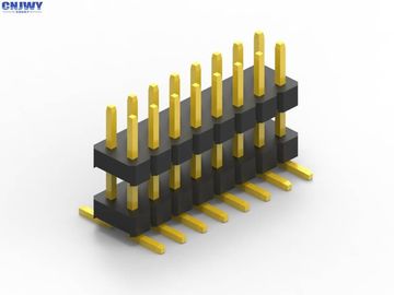 2.54mm 남성 SMD 핀 헤더, 청동 접촉 재료 커넥터 핀 헤더