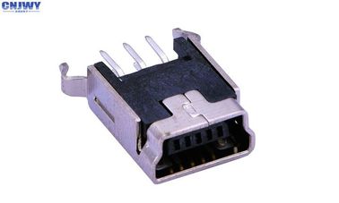 휴대전화 미니 180도 USB 커넥터, SMD 마이크로 USB 남성 커넥터