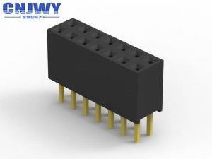 보드 투 보드 여성 헤더 커넥터 26 핀 2.00mm 피치 4.3mm 플라스틱 높이