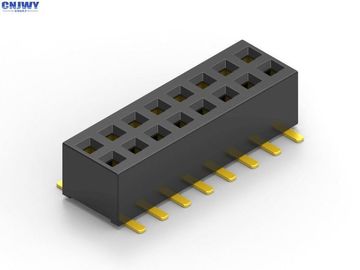 SMT 여성 헤더 커넥터 1.0mm 피치 의료 장비용 듀얼 라이