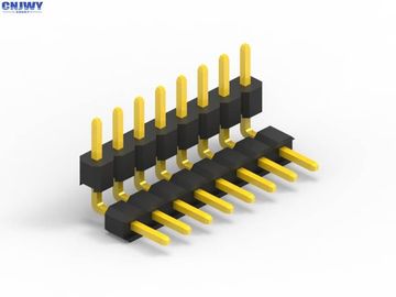 Pcb 핀 커넥터 2.0mm 피치, 청동 단일 행 헤더 커넥터