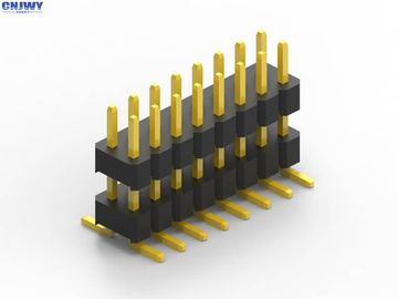 SMD 타입 남성 핀 헤더 커넥터 16 핀 듀얼 라이브 전류 등급 2.0 AMP