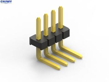 오른쪽 각 남성 핀 헤더 커넥터 1.27mm 피치 2 핀에서 80 핀
