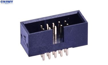 SMD PCB 커넥터 와이어 투 보드, 듀얼 라이브 오른쪽 앵글 핀 헤더 단열 저항
