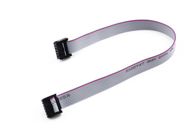 사용자 지정 10 핀 평면 리본 케이블, 2.54mm 10 Way IDC 리본 케이블 조립