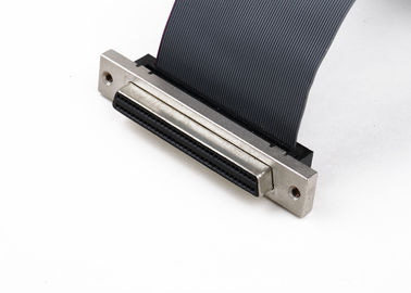 SCSI 여성 1.27mm 피치 리본 케이블, 보호 34 핀 평면 리본 케이블