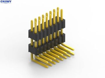 높은 온도 LCP PCB 헤더 커넥터 오른쪽 각류 등급 1.0AMP