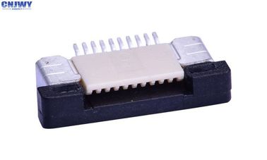 전자 FPC 케이블 커넥터 0.5mm 수평 PA9T 재료 접기 저항