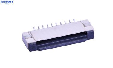 1.0mm 수평 FPC 케이블 커넥터 높이 2.17 MM 로크 등급 전압 50V