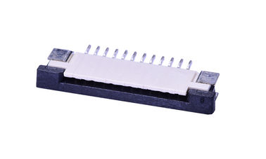 수평 FPC 케이블 커넥터 1mm 피치 높이 2.46 MM 베이지 틴 플래팅