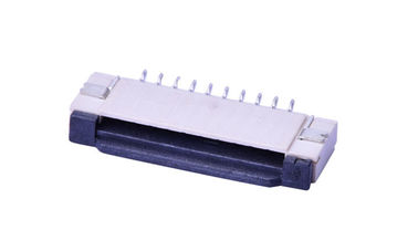 1.0mm 수평 FPC 케이블 커넥터 높이 2.17 MM 로크 등급 전압 50V