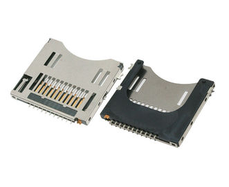 자체 로딩 11 PIN 마이크로 SD 카드 커넥터 5000 사이클 장수