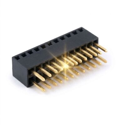 1.27mm 피치 단일 행 SMT 암 헤더 커넥터 로우 프로파일 테이프 릴 PCB 소켓