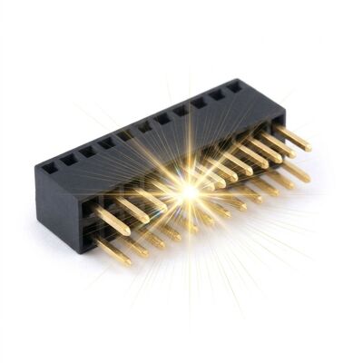 0.8mm 피치 미세 피치 중이층 암 헤더 커넥터 이중 행 2x30P 스태킹 PCB 소켓