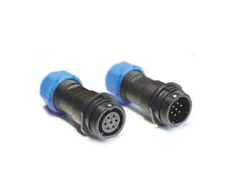 길이 56mm 조명 터미널 블록 검은색과 파란색 고전압 청동 접촉