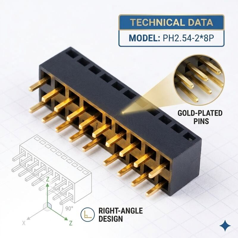 1.27mm 피치 단일 행 SMT 암 헤더 커넥터 로우 프로파일 테이프 릴 PCB 소켓
