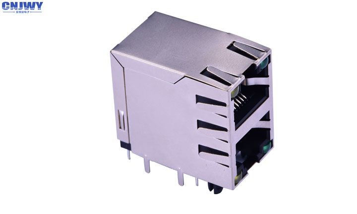 Internet Wire Connector Machine 이중 여성 이더넷 커넥터, 인터넷 케이블 커넥터