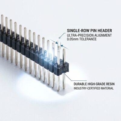 SMT PCB 보드 마운트용 표면 실장 싱글 로우 수 핀 헤더 커넥터 2.54mm 피치